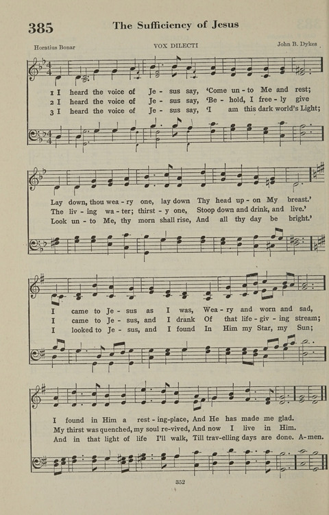 The Psalter Hymnal: The Psalms and Selected Hymns page 352