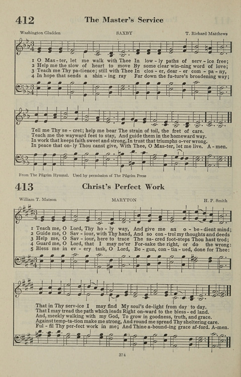 The Psalter Hymnal: The Psalms and Selected Hymns page 374