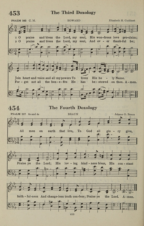 The Psalter Hymnal: The Psalms and Selected Hymns page 410