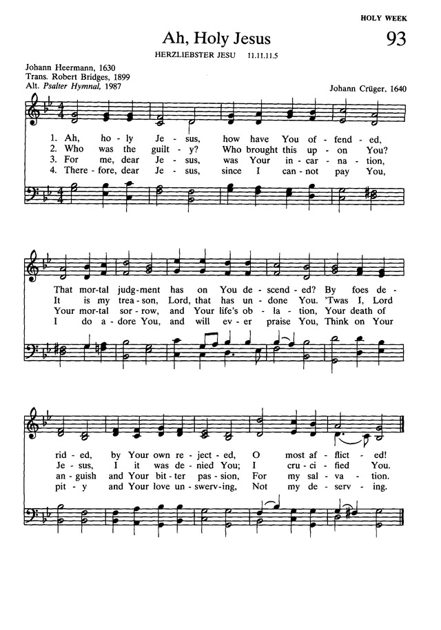 The Presbyterian Hymnal: hymns, psalms, and spiritual songs page 105