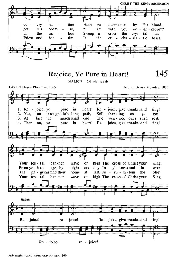 The Presbyterian Hymnal: hymns, psalms, and spiritual songs page 161