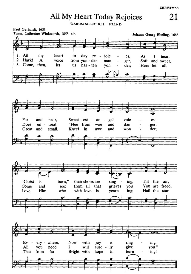 The Presbyterian Hymnal: hymns, psalms, and spiritual songs page 23