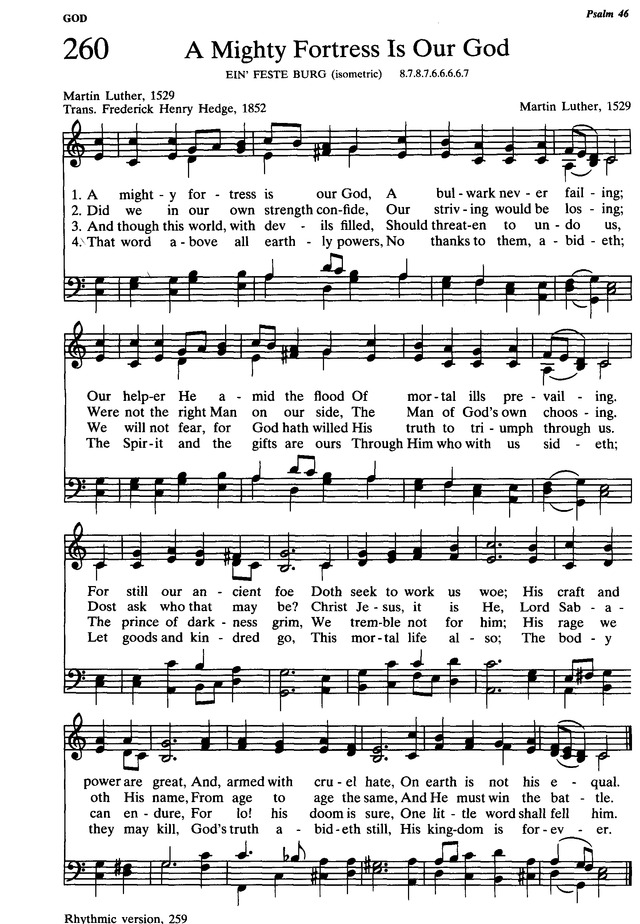 The Presbyterian Hymnal: hymns, psalms, and spiritual songs page 288