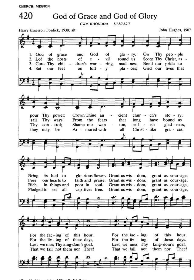 The Presbyterian Hymnal: hymns, psalms, and spiritual songs page 460