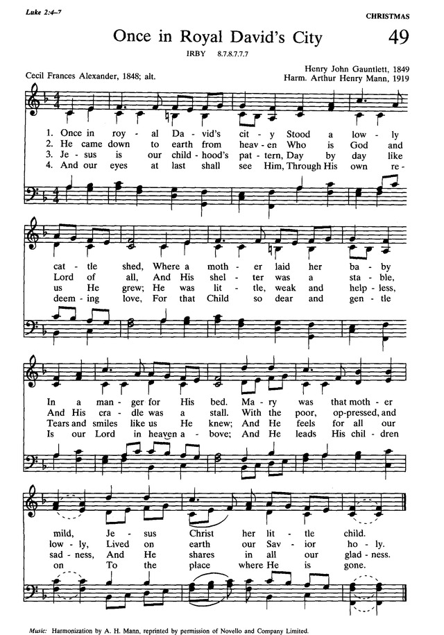The Presbyterian Hymnal: hymns, psalms, and spiritual songs page 57