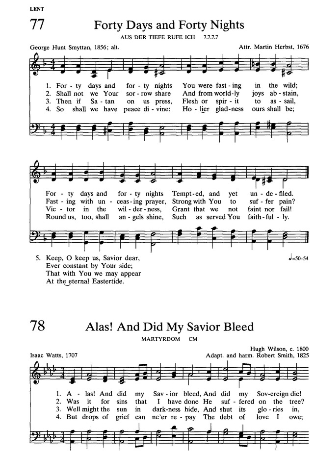 The Presbyterian Hymnal: hymns, psalms, and spiritual songs page 90