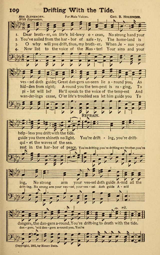 Pentecostal Hymns Nos. 3 and 4 Combined page 109