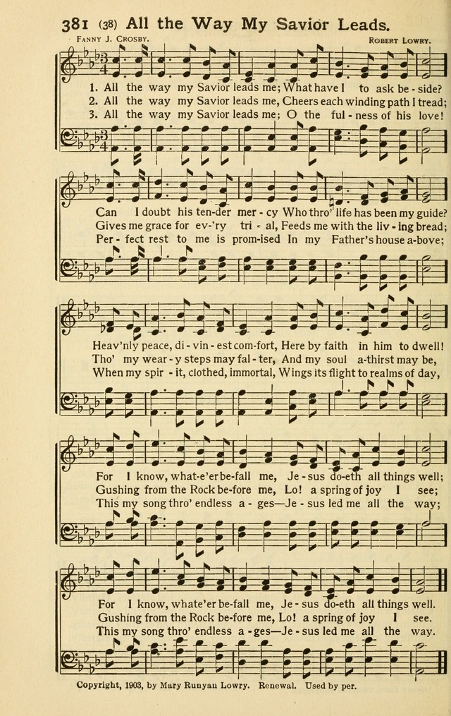 Pentecostal Hymns Nos. 3 and 4 Combined page 316