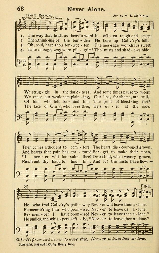 Pentecostal Hymns Nos. 3 and 4 Combined page 68