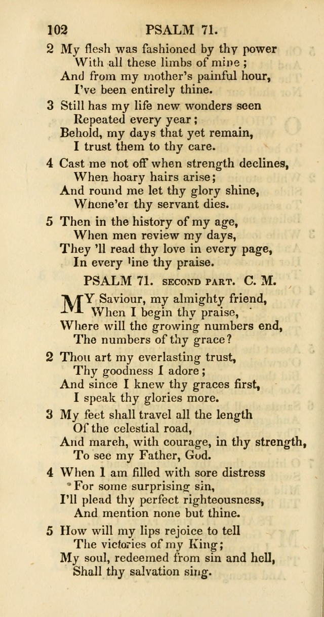 Psalms and Hymns Adapted to Public Worship, and Approved by the General Assembly of the Presbyterian Church in the United States of America page 104