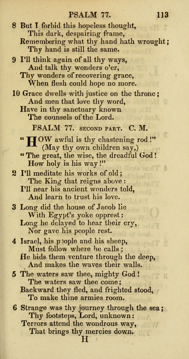 Psalms and Hymns Adapted to Public Worship, and Approved by the General Assembly of the Presbyterian Church in the United States of America page 115