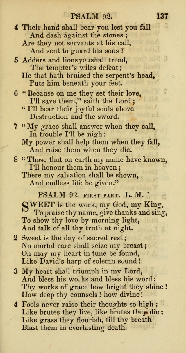 Psalms and Hymns Adapted to Public Worship, and Approved by the General Assembly of the Presbyterian Church in the United States of America page 139