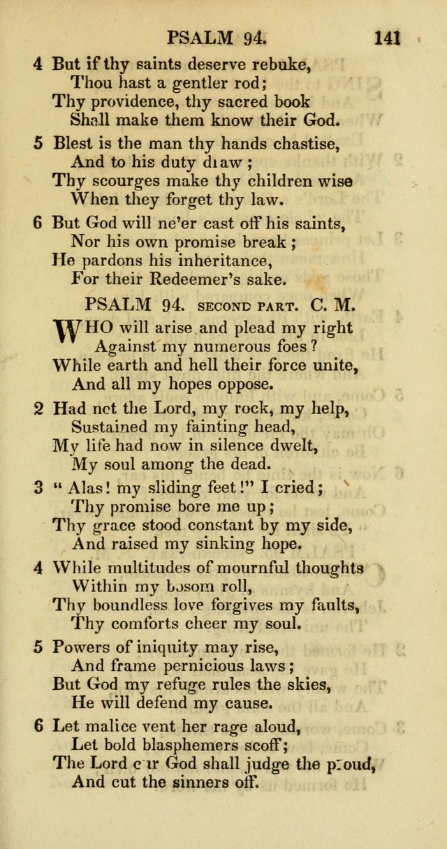 Psalms and Hymns Adapted to Public Worship, and Approved by the General Assembly of the Presbyterian Church in the United States of America page 143