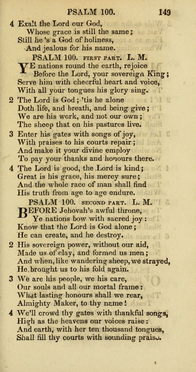 Psalms and Hymns Adapted to Public Worship, and Approved by the General Assembly of the Presbyterian Church in the United States of America page 151