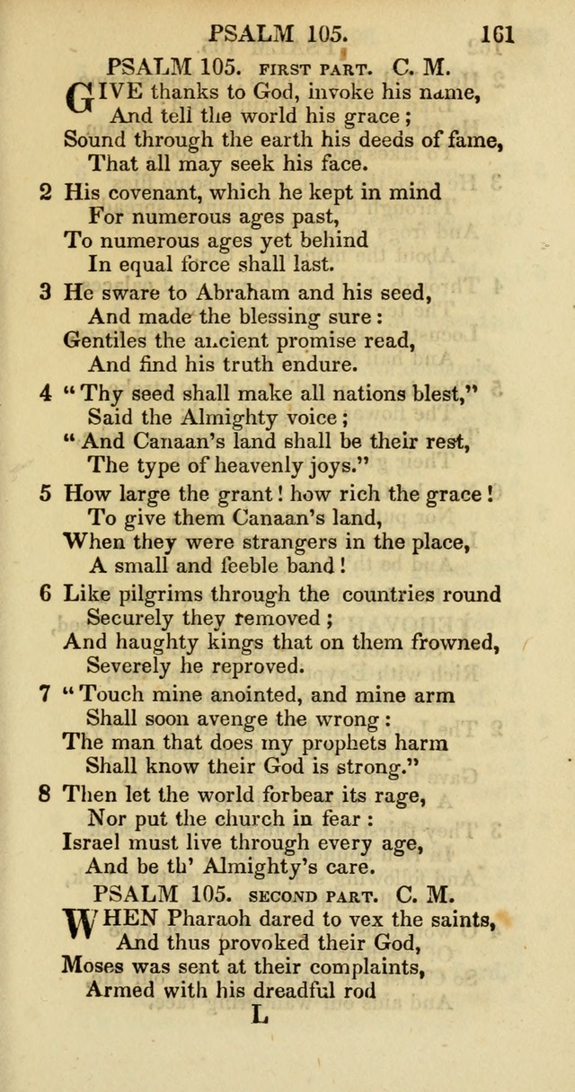Psalms and Hymns Adapted to Public Worship, and Approved by the General Assembly of the Presbyterian Church in the United States of America page 163
