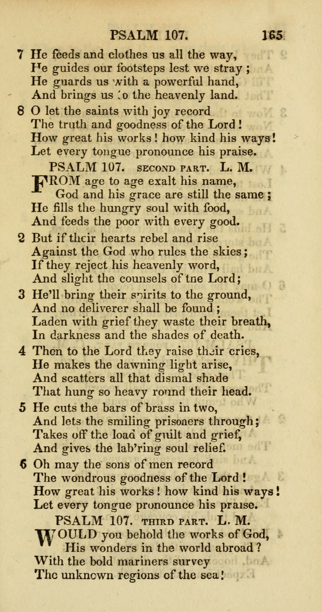Psalms and Hymns Adapted to Public Worship, and Approved by the General Assembly of the Presbyterian Church in the United States of America page 167