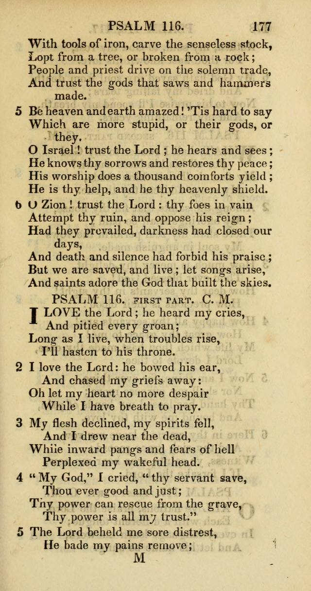 Psalms and Hymns Adapted to Public Worship, and Approved by the General Assembly of the Presbyterian Church in the United States of America page 179