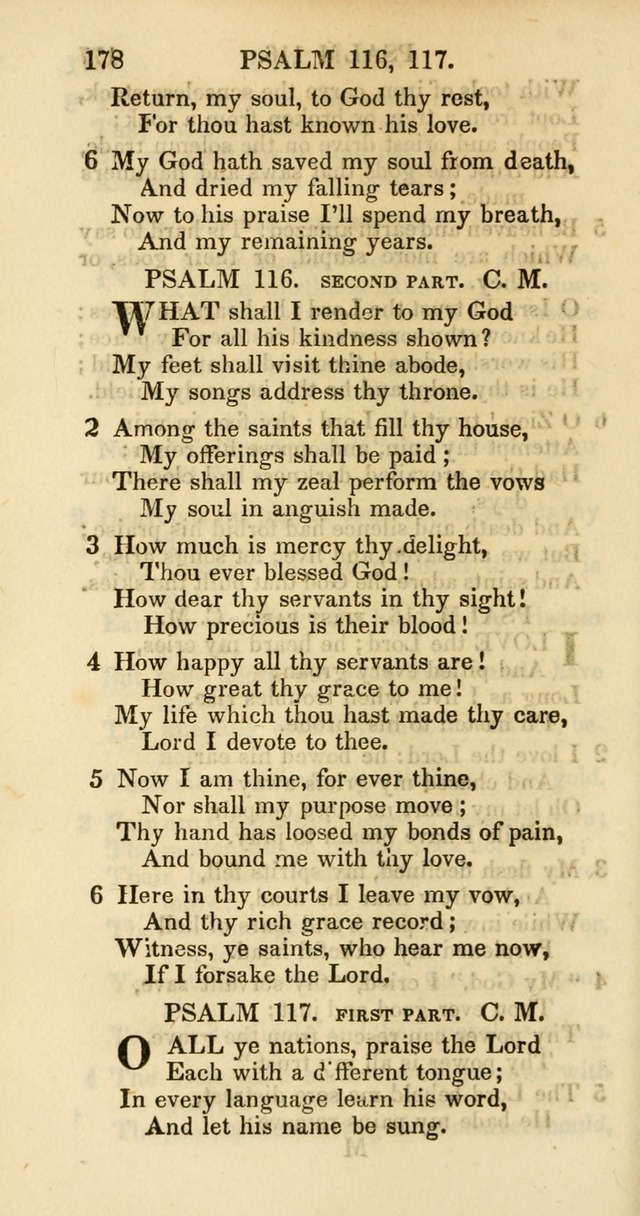 Psalms and Hymns Adapted to Public Worship, and Approved by the General Assembly of the Presbyterian Church in the United States of America page 180