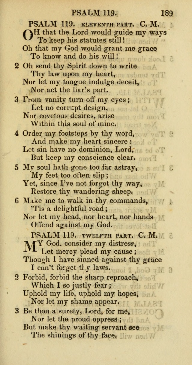 Psalms and Hymns Adapted to Public Worship, and Approved by the General Assembly of the Presbyterian Church in the United States of America page 191