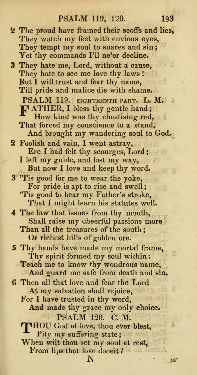 Psalms and Hymns Adapted to Public Worship, and Approved by the General Assembly of the Presbyterian Church in the United States of America page 195