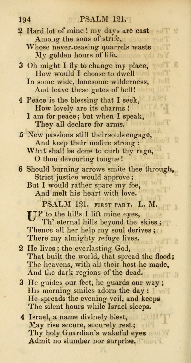 Psalms and Hymns Adapted to Public Worship, and Approved by the General Assembly of the Presbyterian Church in the United States of America page 196