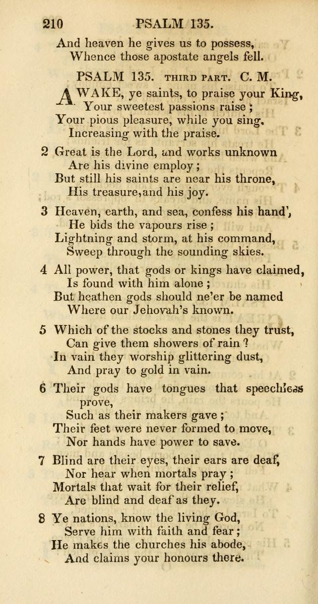 Psalms and Hymns Adapted to Public Worship, and Approved by the General Assembly of the Presbyterian Church in the United States of America page 212