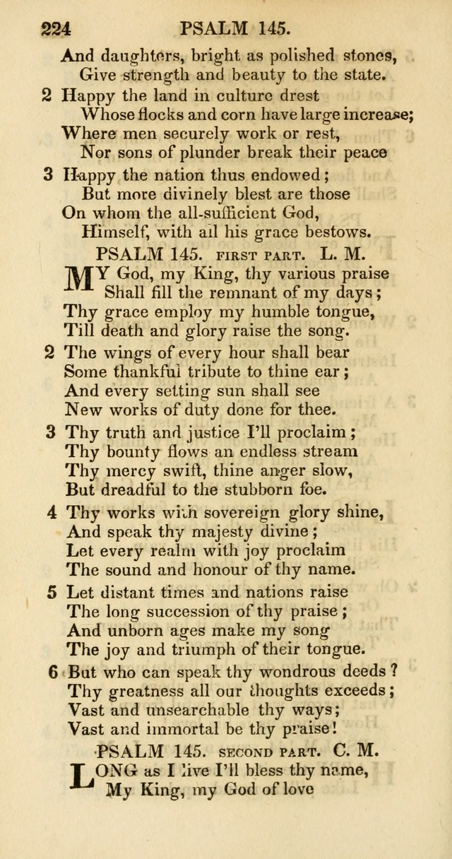 Psalms and Hymns Adapted to Public Worship, and Approved by the General Assembly of the Presbyterian Church in the United States of America page 226