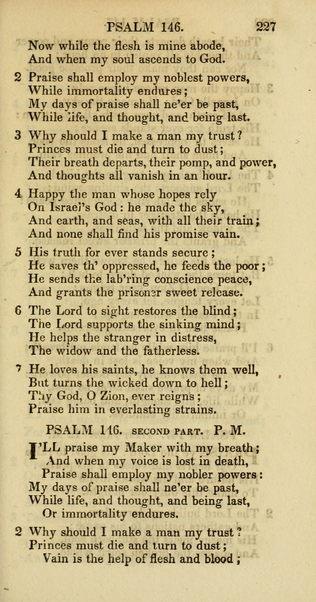 Psalms and Hymns Adapted to Public Worship, and Approved by the General Assembly of the Presbyterian Church in the United States of America page 229