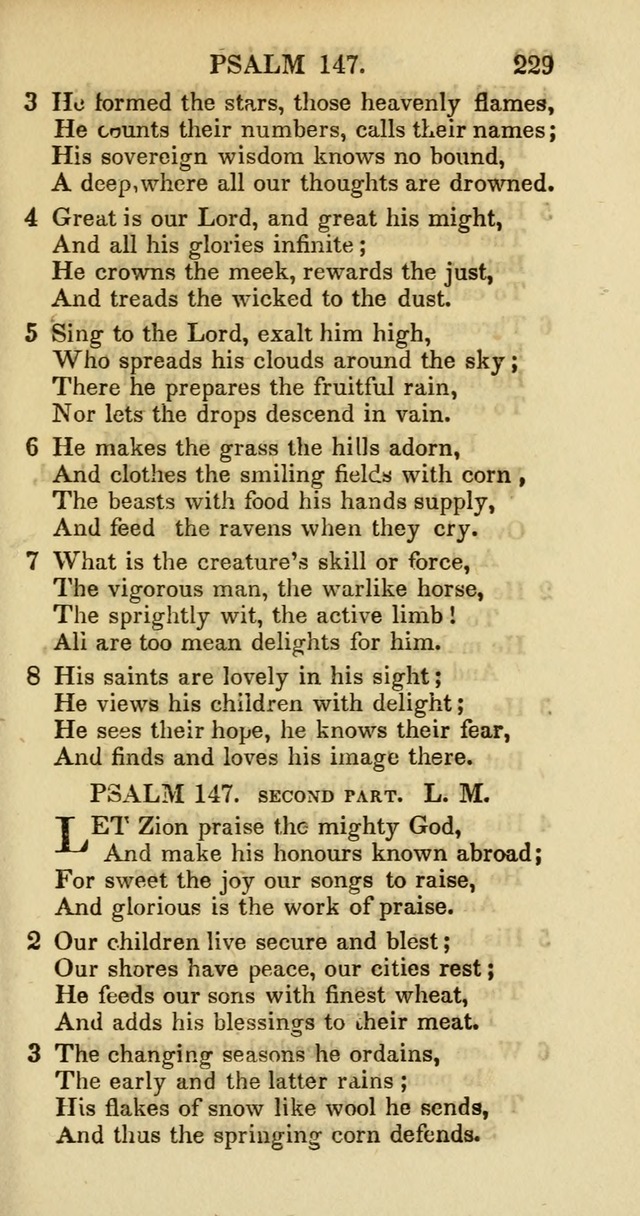 Psalms and Hymns Adapted to Public Worship, and Approved by the General Assembly of the Presbyterian Church in the United States of America page 231