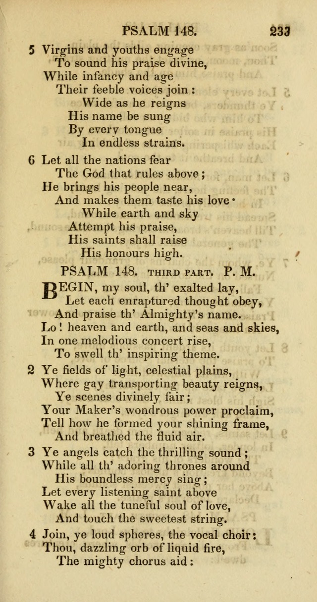 Psalms and Hymns Adapted to Public Worship, and Approved by the General Assembly of the Presbyterian Church in the United States of America page 235