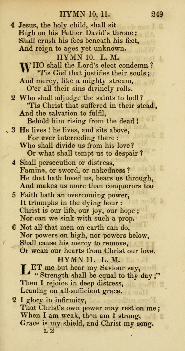 Psalms and Hymns Adapted to Public Worship, and Approved by the General Assembly of the Presbyterian Church in the United States of America page 251