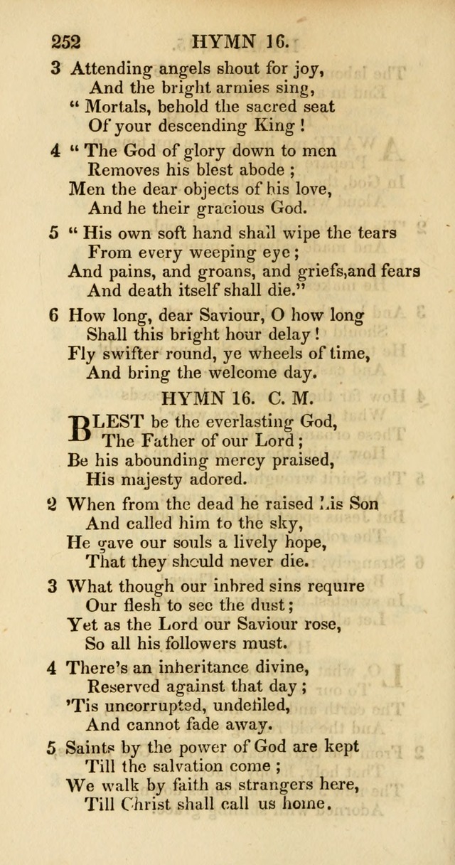 Psalms and Hymns Adapted to Public Worship, and Approved by the General Assembly of the Presbyterian Church in the United States of America page 254