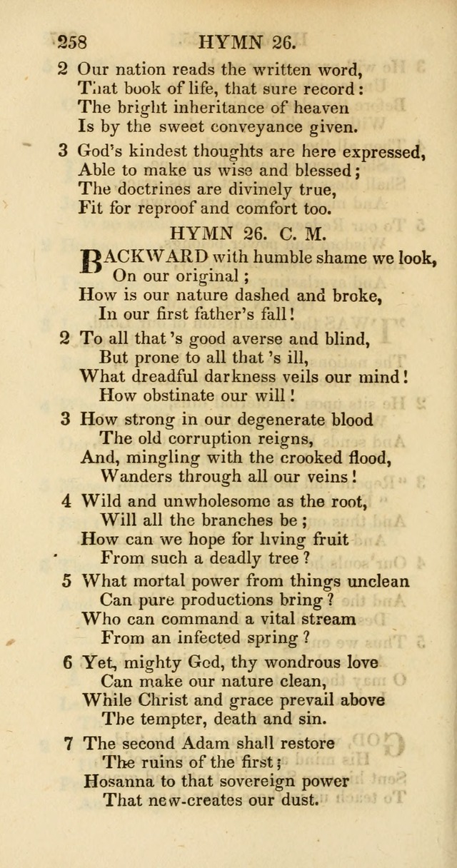 Psalms and Hymns Adapted to Public Worship, and Approved by the General Assembly of the Presbyterian Church in the United States of America page 260