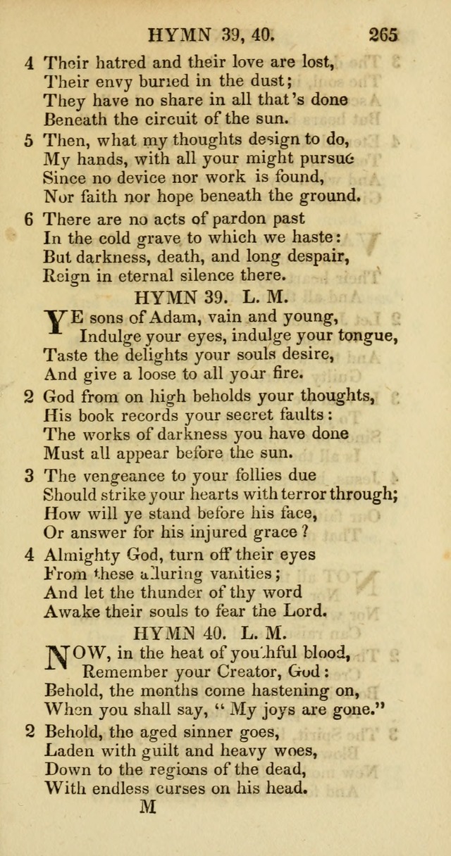 Psalms and Hymns Adapted to Public Worship, and Approved by the General Assembly of the Presbyterian Church in the United States of America page 267