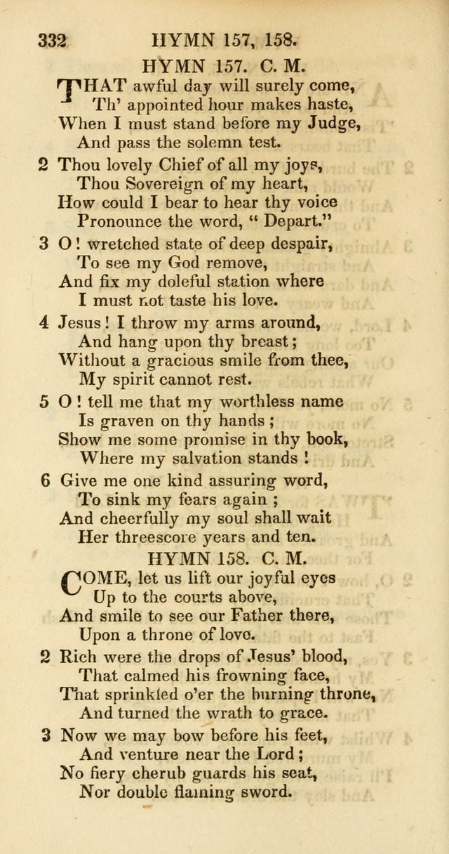 Psalms and Hymns Adapted to Public Worship, and Approved by the General Assembly of the Presbyterian Church in the United States of America page 334