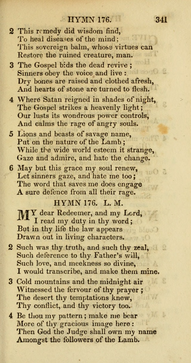 Psalms and Hymns Adapted to Public Worship, and Approved by the General Assembly of the Presbyterian Church in the United States of America page 343