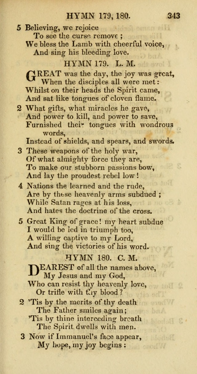 Psalms and Hymns Adapted to Public Worship, and Approved by the General Assembly of the Presbyterian Church in the United States of America page 345