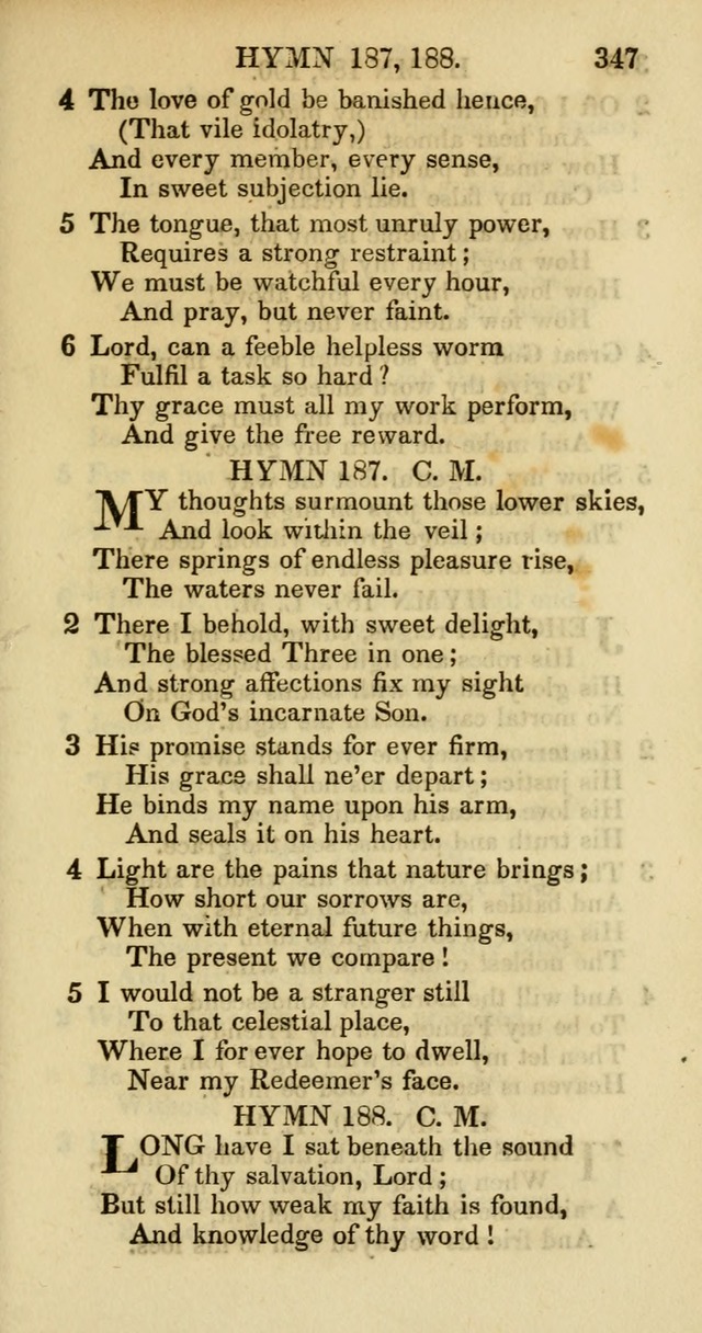 Psalms and Hymns Adapted to Public Worship, and Approved by the General Assembly of the Presbyterian Church in the United States of America page 349