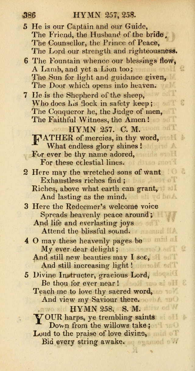 Psalms and Hymns Adapted to Public Worship, and Approved by the General Assembly of the Presbyterian Church in the United States of America page 388