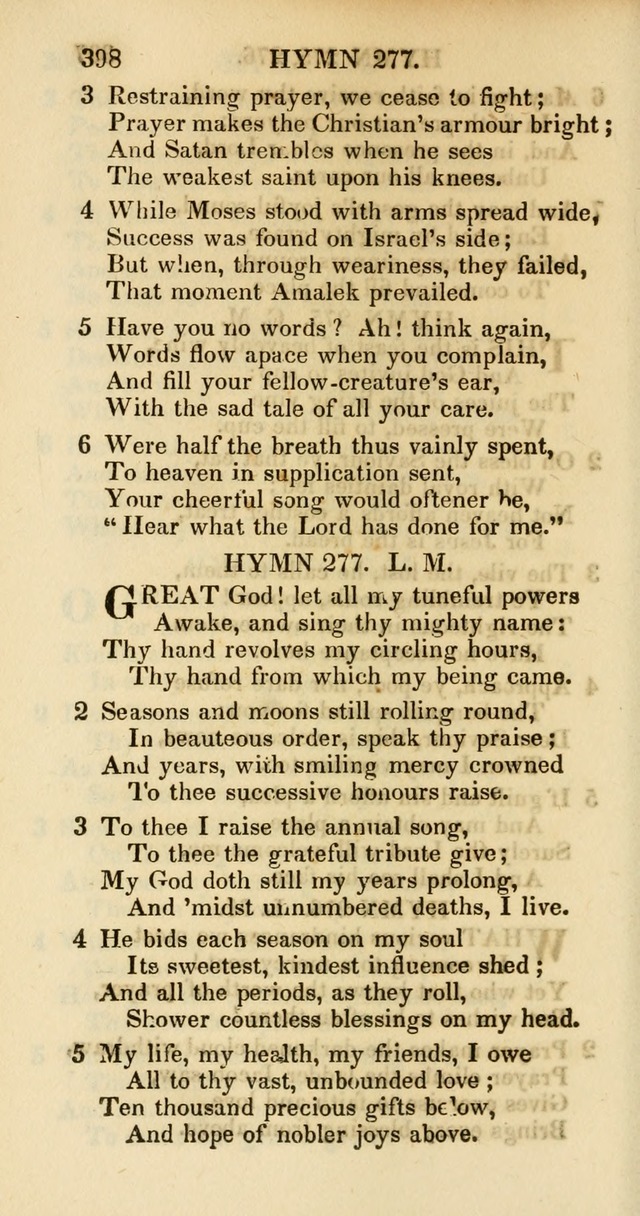 Psalms and Hymns Adapted to Public Worship, and Approved by the General Assembly of the Presbyterian Church in the United States of America page 400