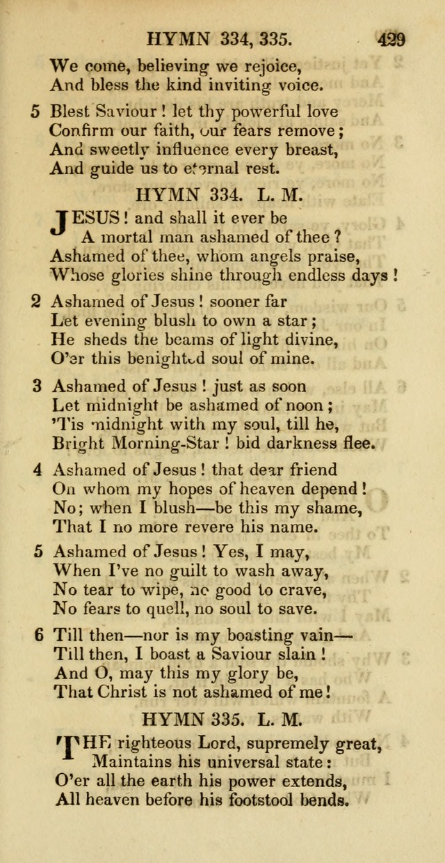Psalms and Hymns Adapted to Public Worship, and Approved by the General Assembly of the Presbyterian Church in the United States of America page 431