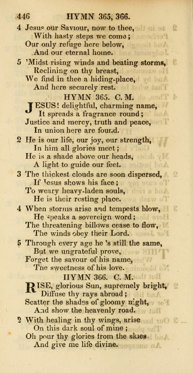 Psalms and Hymns Adapted to Public Worship, and Approved by the General Assembly of the Presbyterian Church in the United States of America page 448