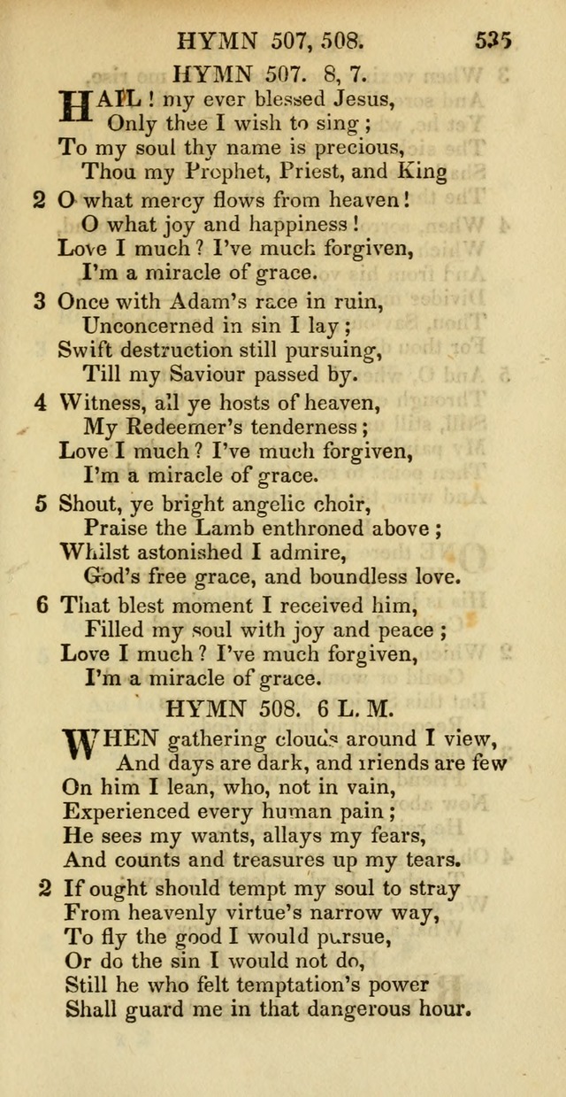 Psalms and Hymns Adapted to Public Worship, and Approved by the General Assembly of the Presbyterian Church in the United States of America page 537