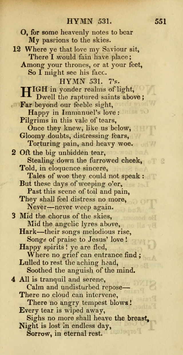 Psalms and Hymns Adapted to Public Worship, and Approved by the General Assembly of the Presbyterian Church in the United States of America page 553