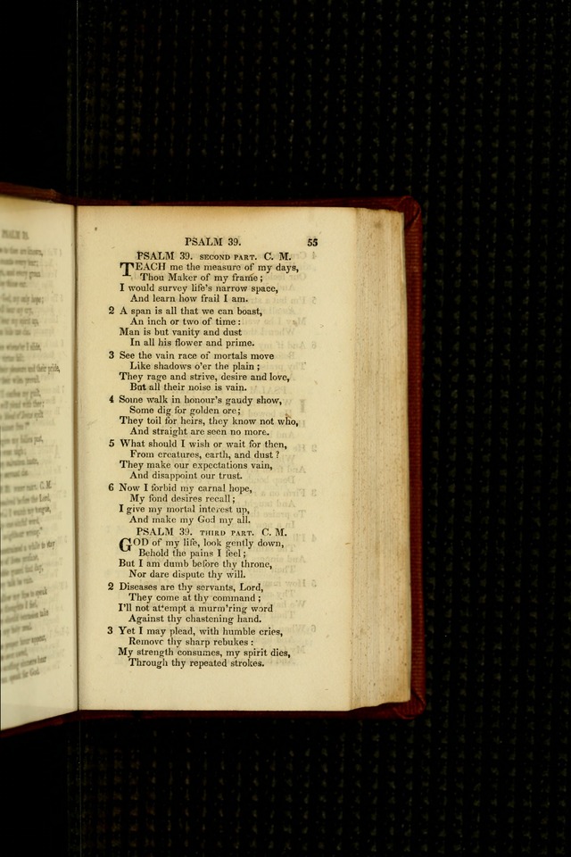 Psalms and Hymns Adapted to Public Worship, and Approved by the General Assembly of the Presbyterian Church in the United States of America page 57