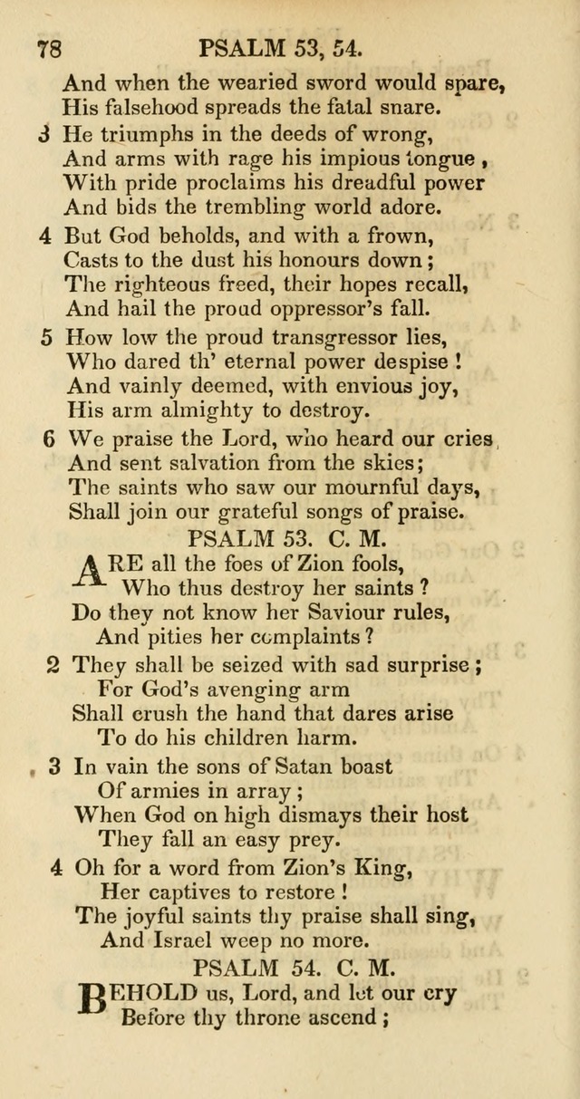 Psalms and Hymns Adapted to Public Worship, and Approved by the General Assembly of the Presbyterian Church in the United States of America page 80