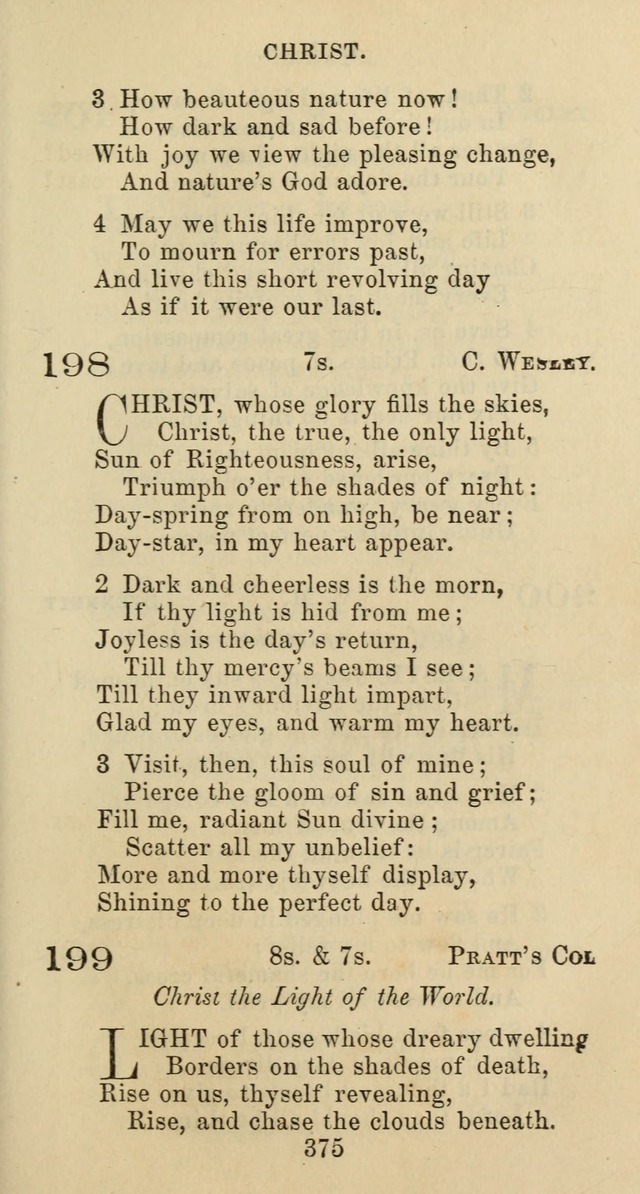 Psalms and Hymns: adapted to social, private and public worship in the Cumberland Presbyterian Chruch page 375