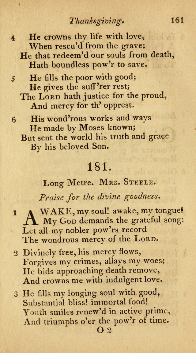 The Philadelphia Hymn Book; or, a selection of sacred poetry, consisting of psalms and hymns from Watts...and others, adapted to public and private devotion page 194
