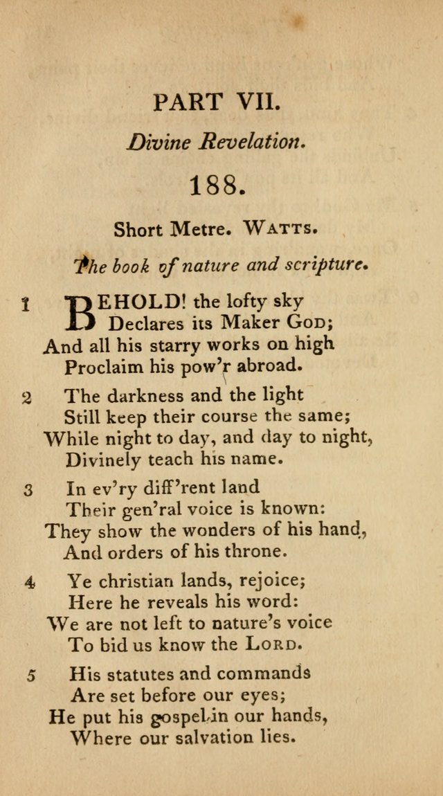 The Philadelphia Hymn Book; or, a selection of sacred poetry, consisting of psalms and hymns from Watts...and others, adapted to public and private devotion page 201