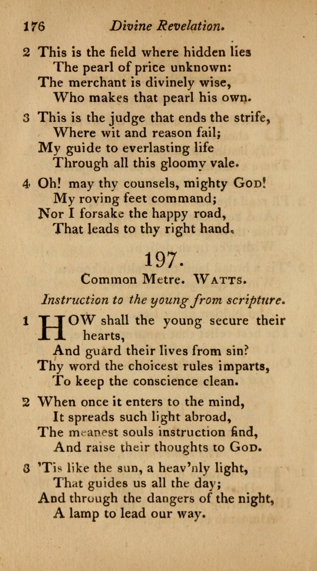 The Philadelphia Hymn Book; or, a selection of sacred poetry, consisting of psalms and hymns from Watts...and others, adapted to public and private devotion page 209